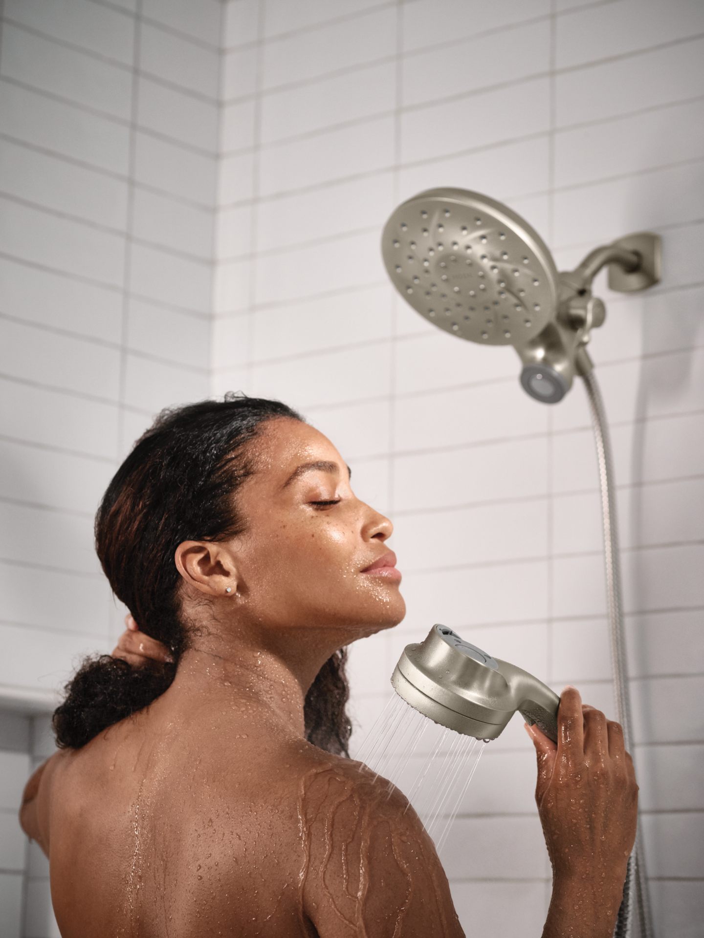 slide 4 of 4, Moen Incorporated Moen Engage Handheld Showerhead with Magnetix, 1 ct