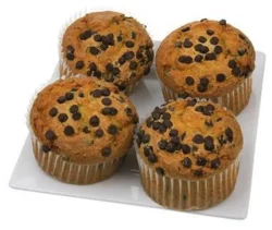 Loaded Jumbo Chocolate Chip Muffins