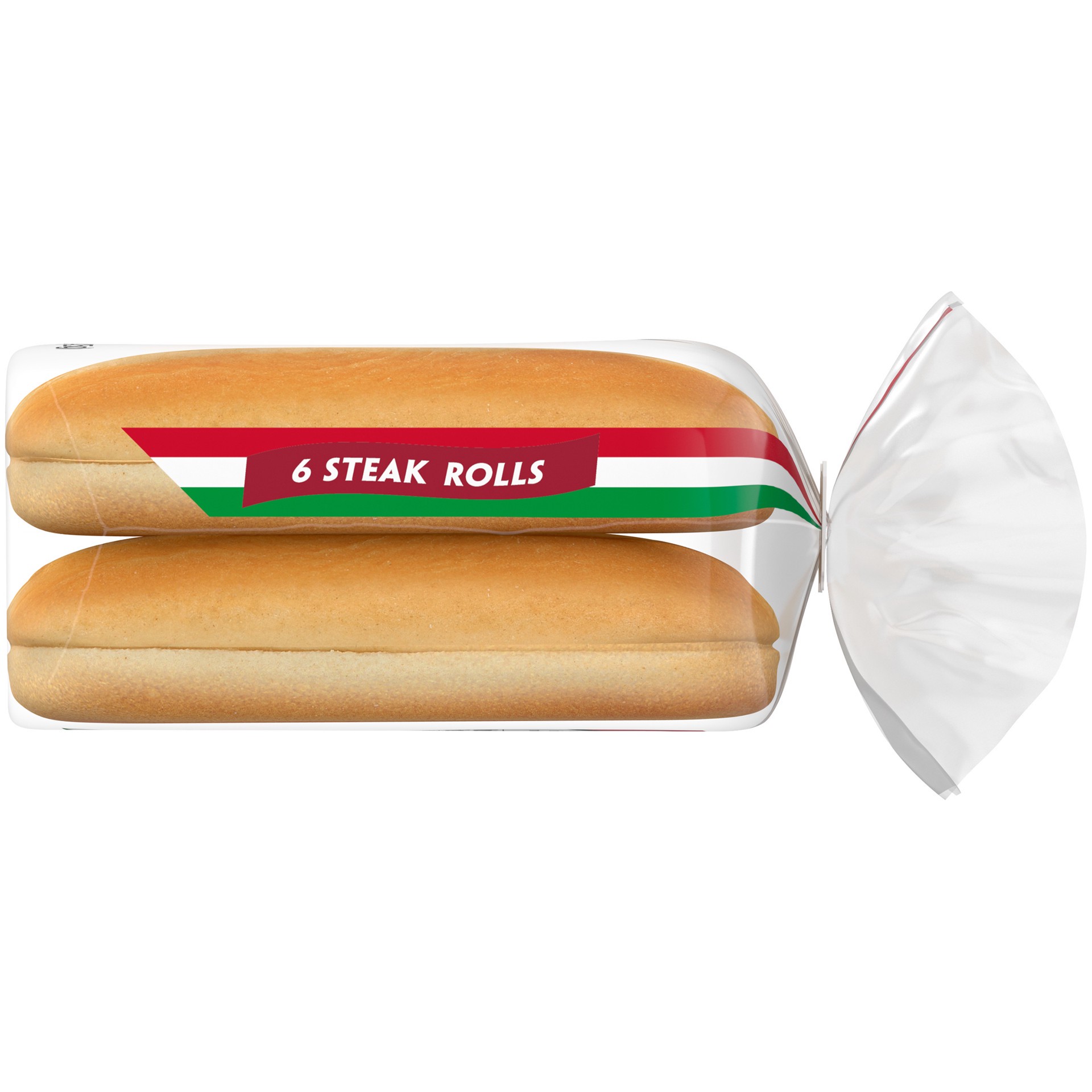 slide 4 of 5, Maier's Premium Italian Steak Rolls, 6 count, White Sandwich Rolls, 15 oz Bag, 15 oz