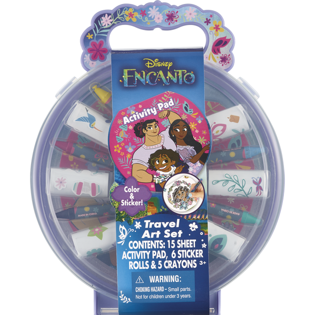 slide 1 of 1, SEASONAL MISC Travel Art Set Asst, 1 ct