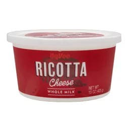 Hy-Vee Whole Milk Ricotta Cheese