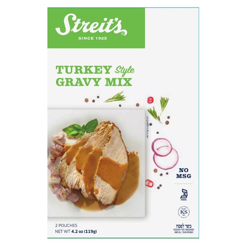 slide 1 of 1, Streit's turkey style gravy mix, 4.2 oz