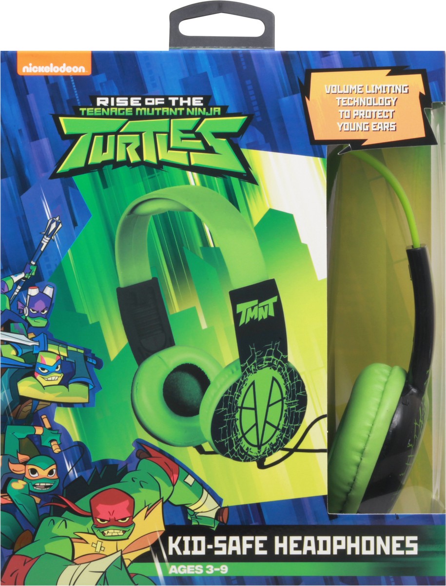 slide 1 of 11, Sakar Teenage Mutant Ninja Turtles Kid-Safe Headphones 1 ea, 1 ea