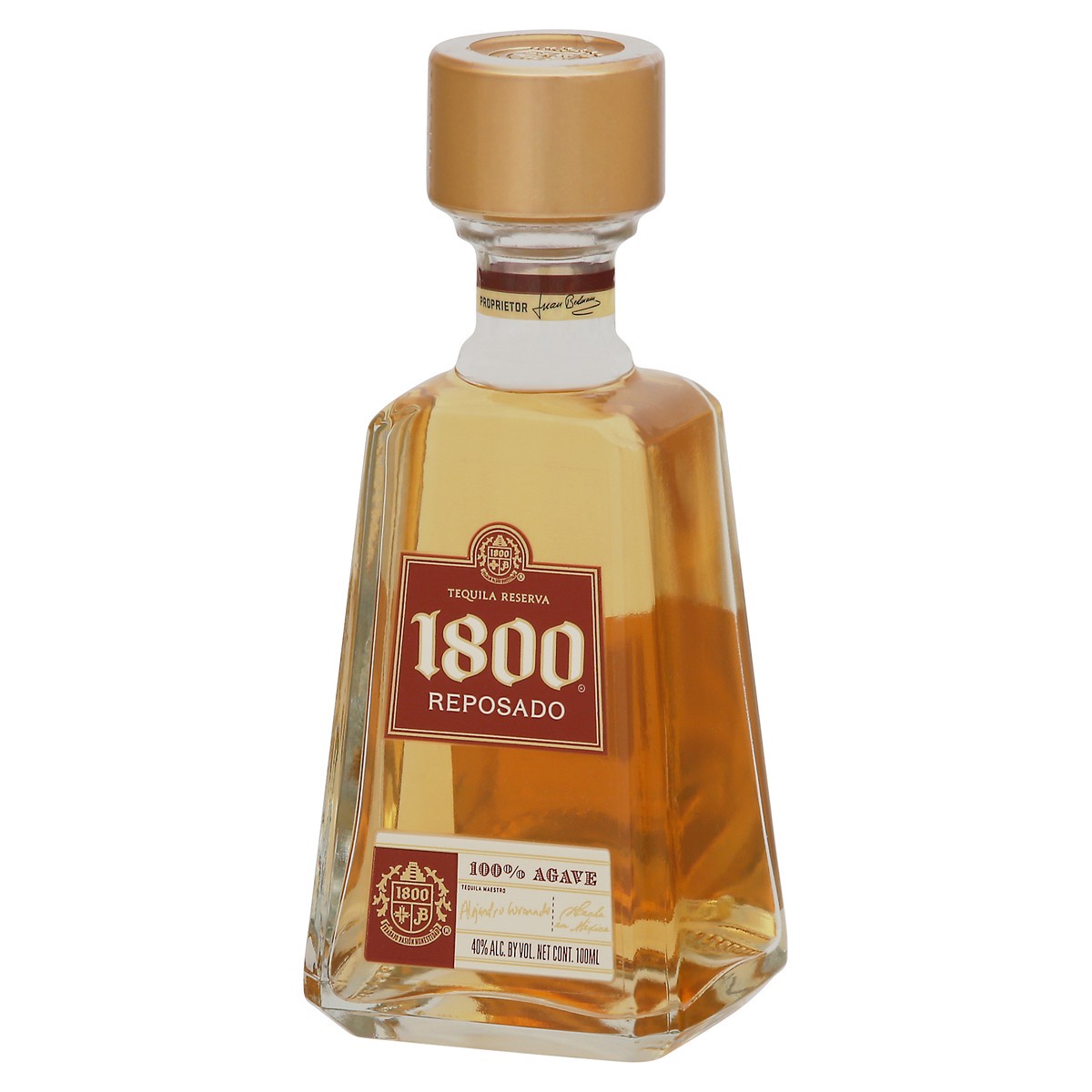 slide 7 of 8, 1800 Tequila Reposado 100 ml, 100 ml