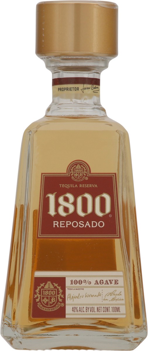 slide 1 of 8, 1800 Reserva Reposado Tequila 100 ml, 100 ml