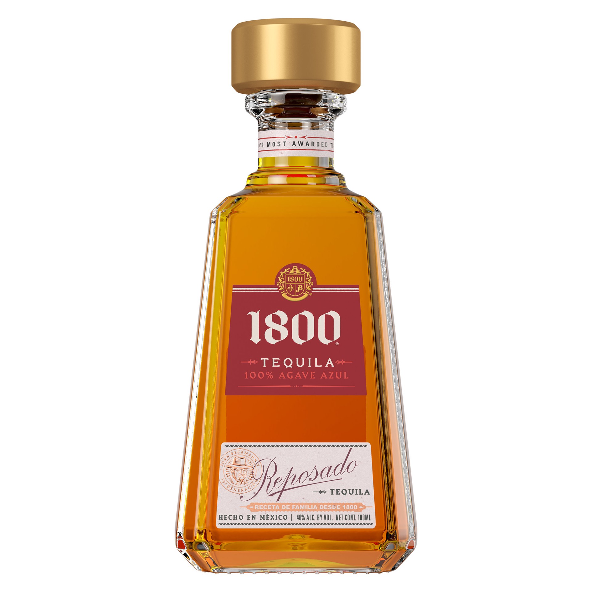 slide 1 of 8, 1800 Tequila Reposado 100 ml, 100 ml