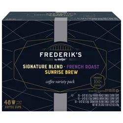 Frederik’s by Meijer Variety Pack Coffee Pods - 48 ct