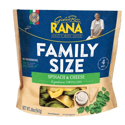 slide 1 of 1, Rana™ spinach and cheese tortelloni, family size, 20 oz