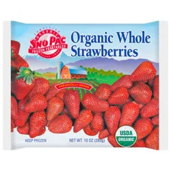 Sno Pac Organic Whole Strawberries 10 oz
