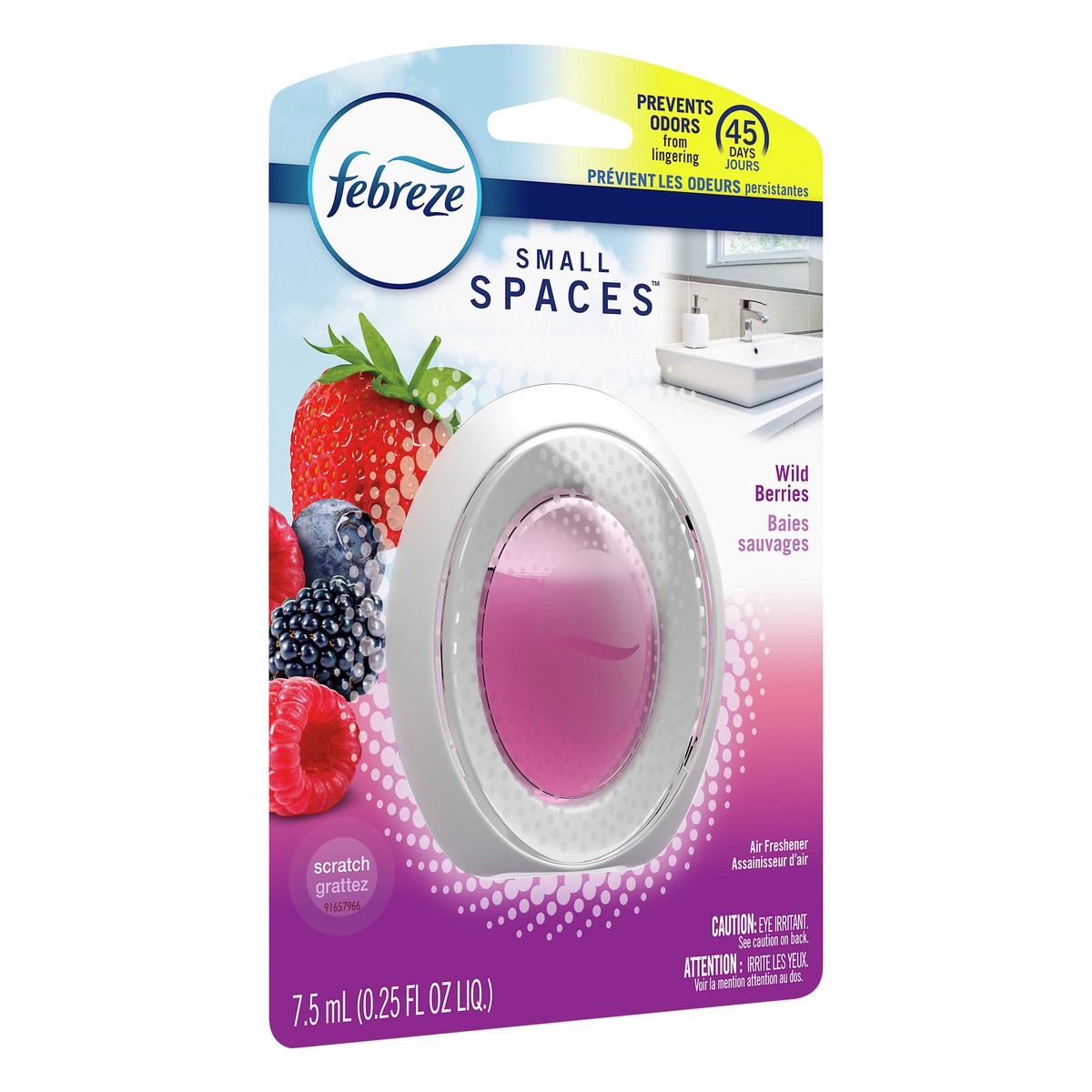 slide 2 of 4, Febreze Berry Small Spaces Air Freshener, 1 ct