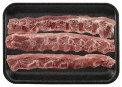 Meat Counter Pork Smoked Pork Riblets - 1.25 Lb