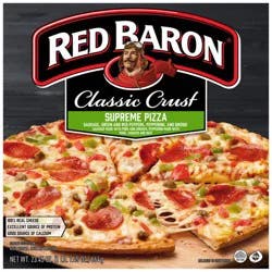 Red Baron® frozen classic crust supreme pizza