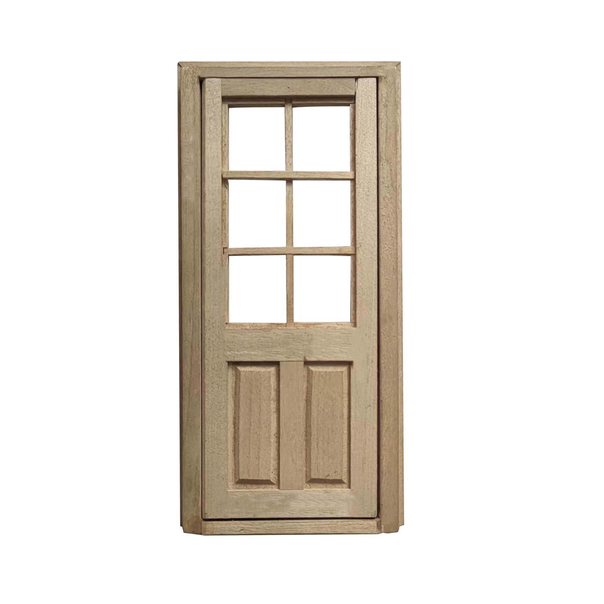 slide 2 of 3, Miniature Door With Window By Make Market, 7.3 in x 3.5 in x 0.4 in