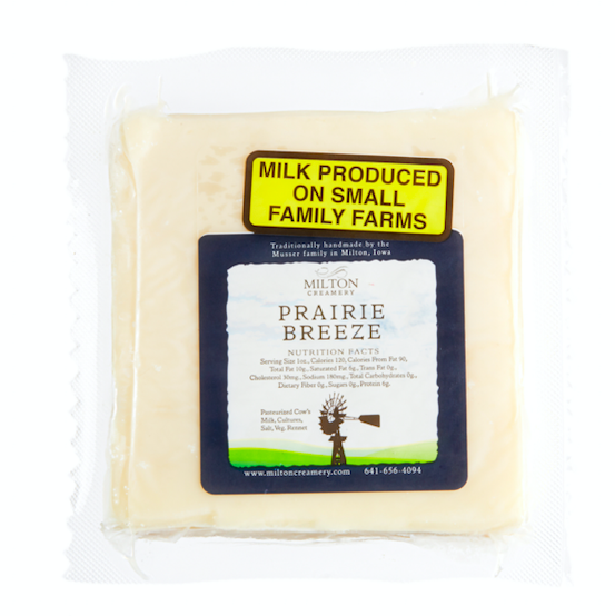 slide 1 of 1, Milton Creamery Prairie Breeze Cheese, 6 oz