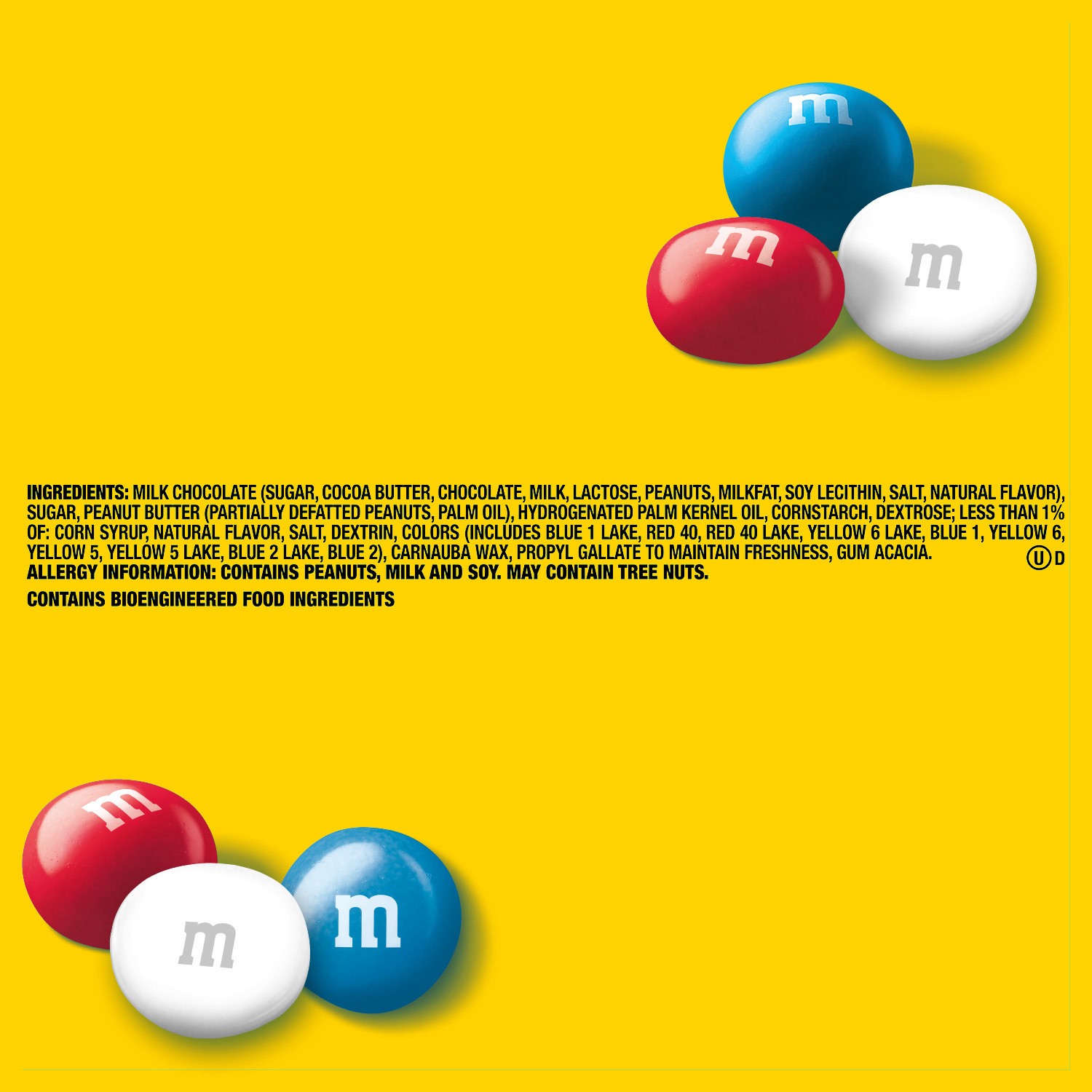 slide 2 of 8, M&M's Peanut Butter Red, White & Blue Patriotic Chocolate Candy, Share Size, 2.83 oz Bag, 2.83 oz