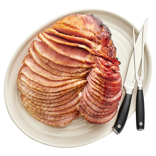 slide 8 of 9, FREDERIKS BY MEIJER Frederik's by Meijer Hardwood Smoked Spiral Sliced Pre-Glazed Ham, per lb