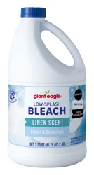 Giant Eagle Low Splash Bleach, Linen Scent