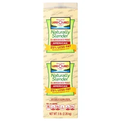 Land O Lakes Deli Naturally Slender American Cheese (Regular Sliced)