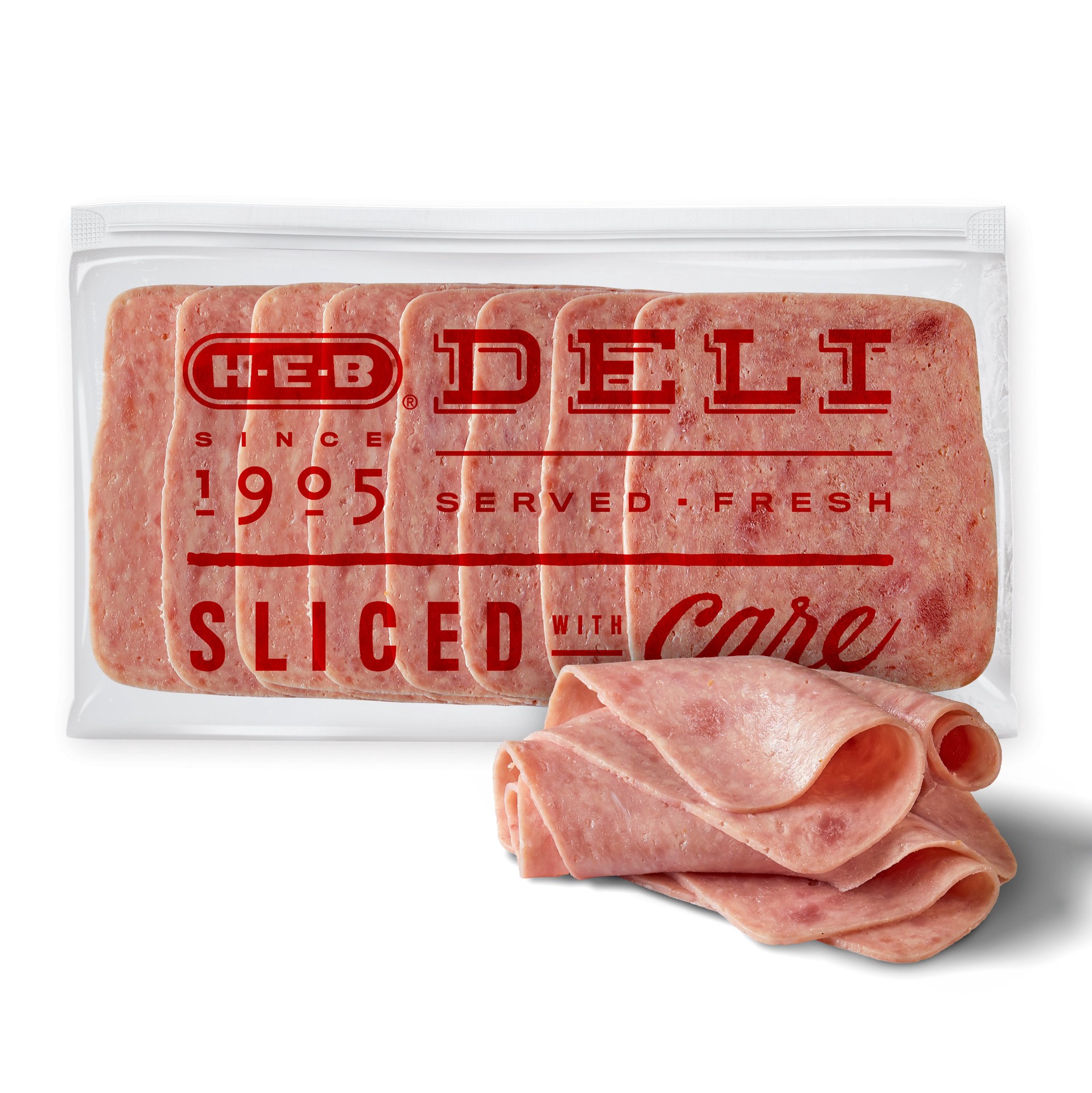slide 1 of 1, Hill Country Fare Chopped Ham, Sandwich Sliced, per lb