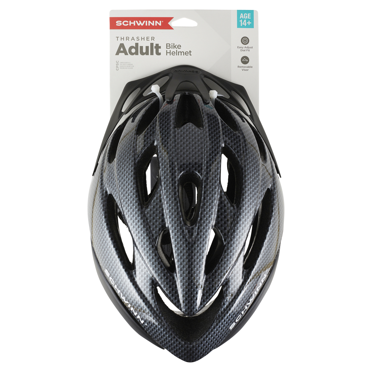 slide 1 of 2, Schwinn Thrasher Adult Helmet, 1 ct