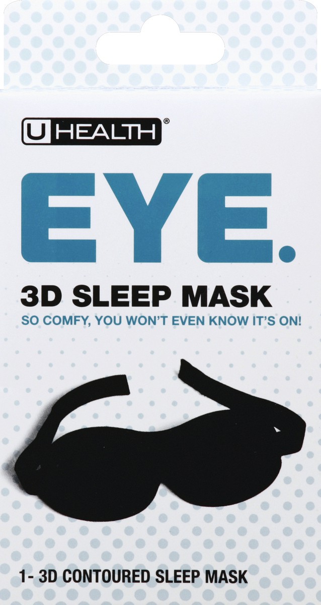 slide 3 of 4, UHealth Sleep Mask 1 ea, 1 ct