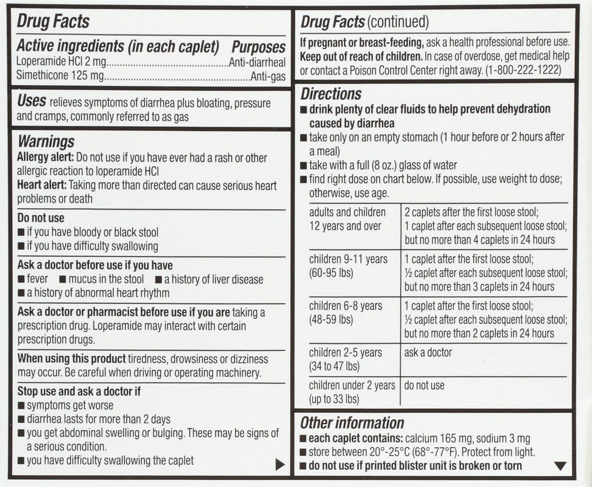 slide 5 of 9, Topcare Tabs Anti-Diarrhea Multi-Symp, 12 ct