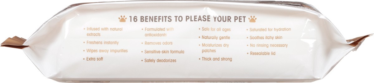 slide 9 of 11, Giovanni Multipurpose Pet Wipes Oatmeal & Coconut, 75 ct