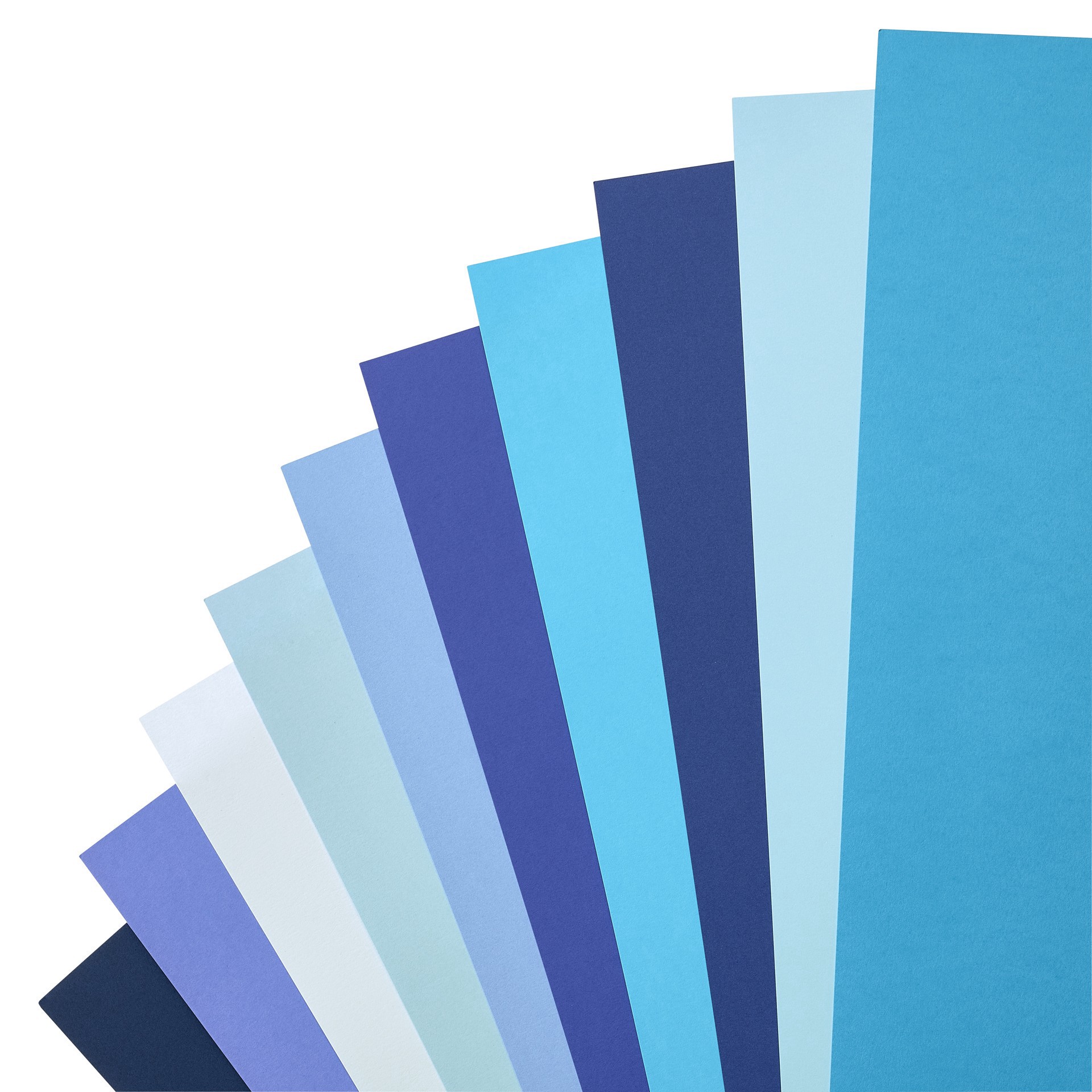 slide 3 of 3, Blue Palette 12" X 12" Cardstock Paper By Recollections, 100 Sheets, 12 in x 12 in