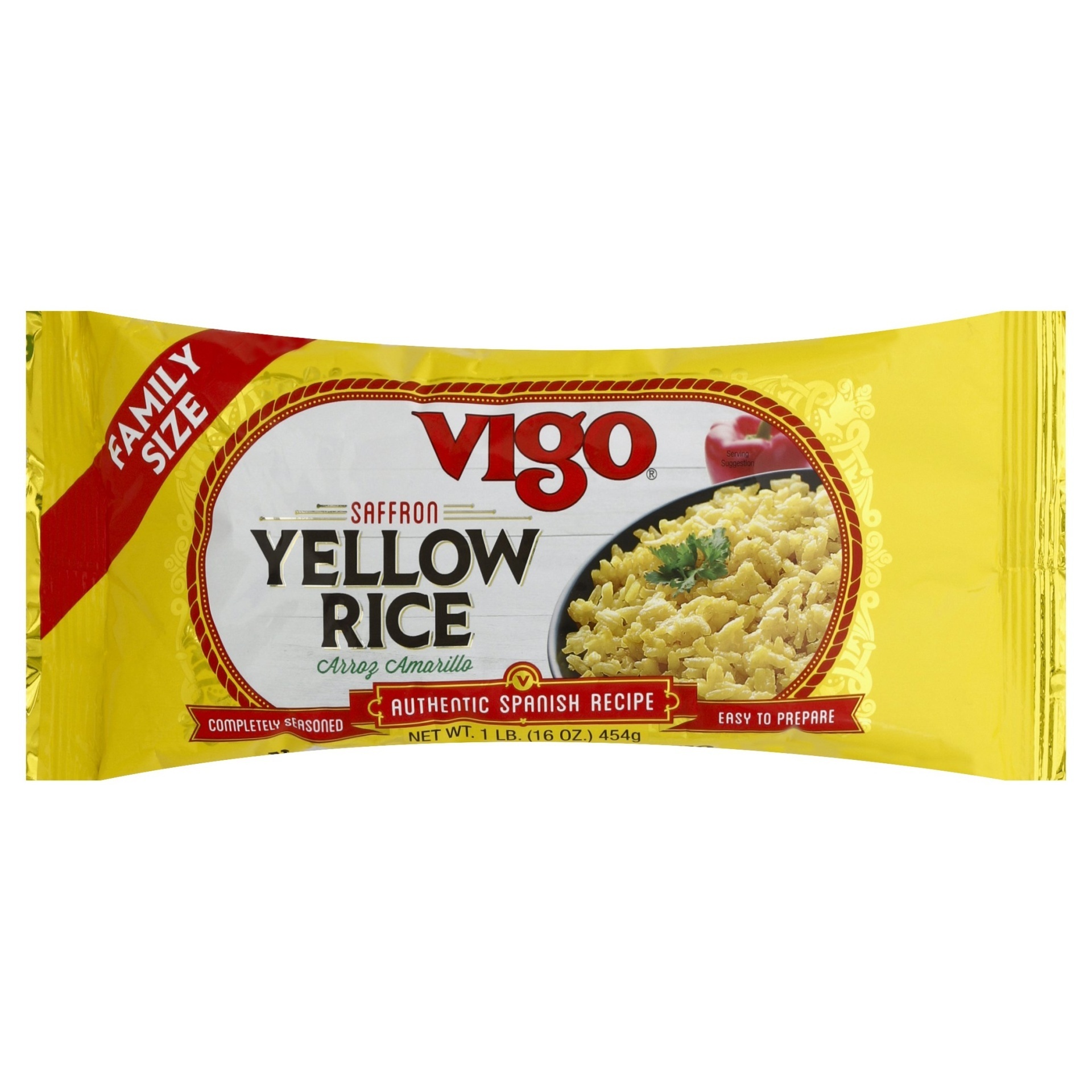 slide 1 of 5, Vigo Rice Yellow, 16 oz