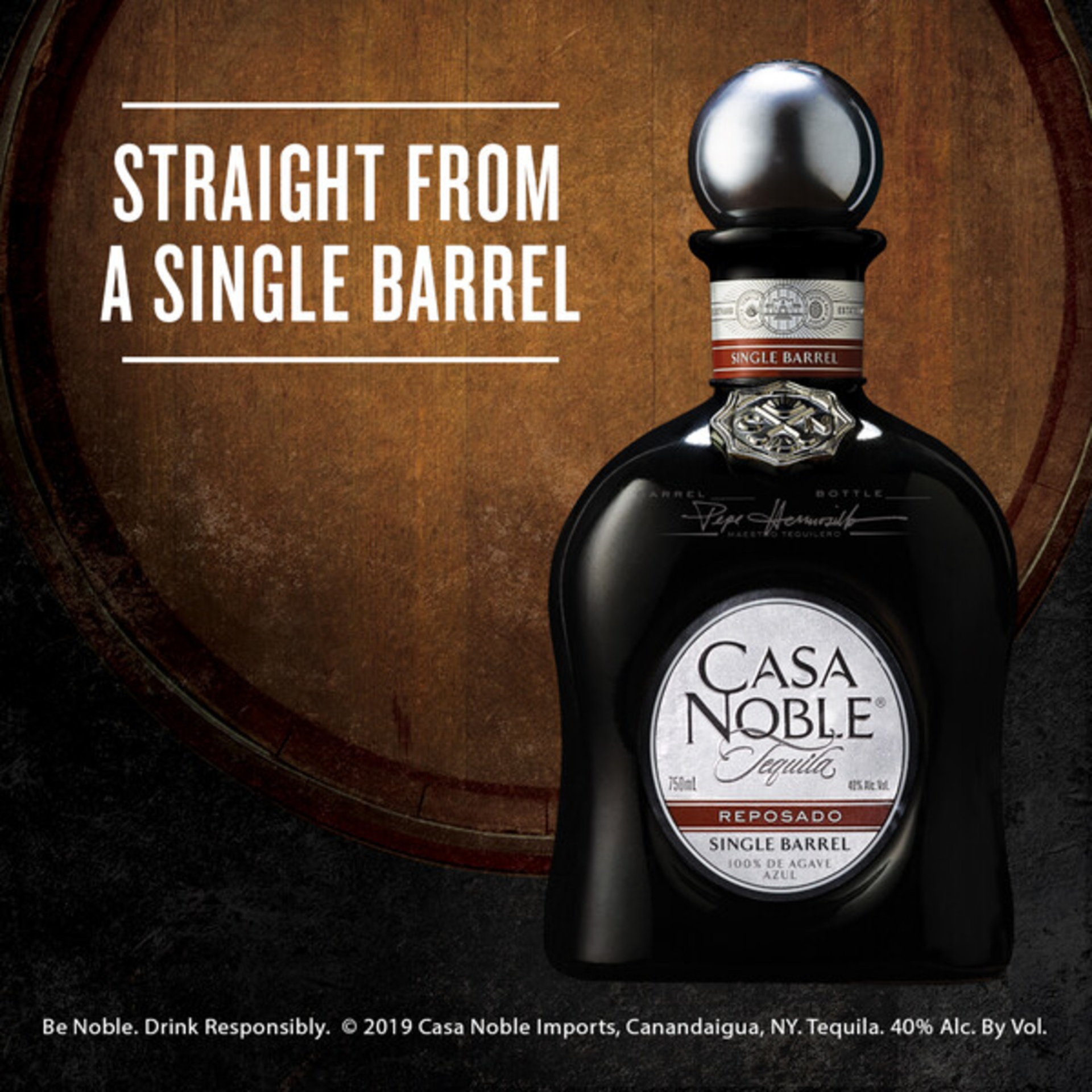 slide 2 of 7, Casa Noble Reposado Single Barrel Tequila, 750 ml