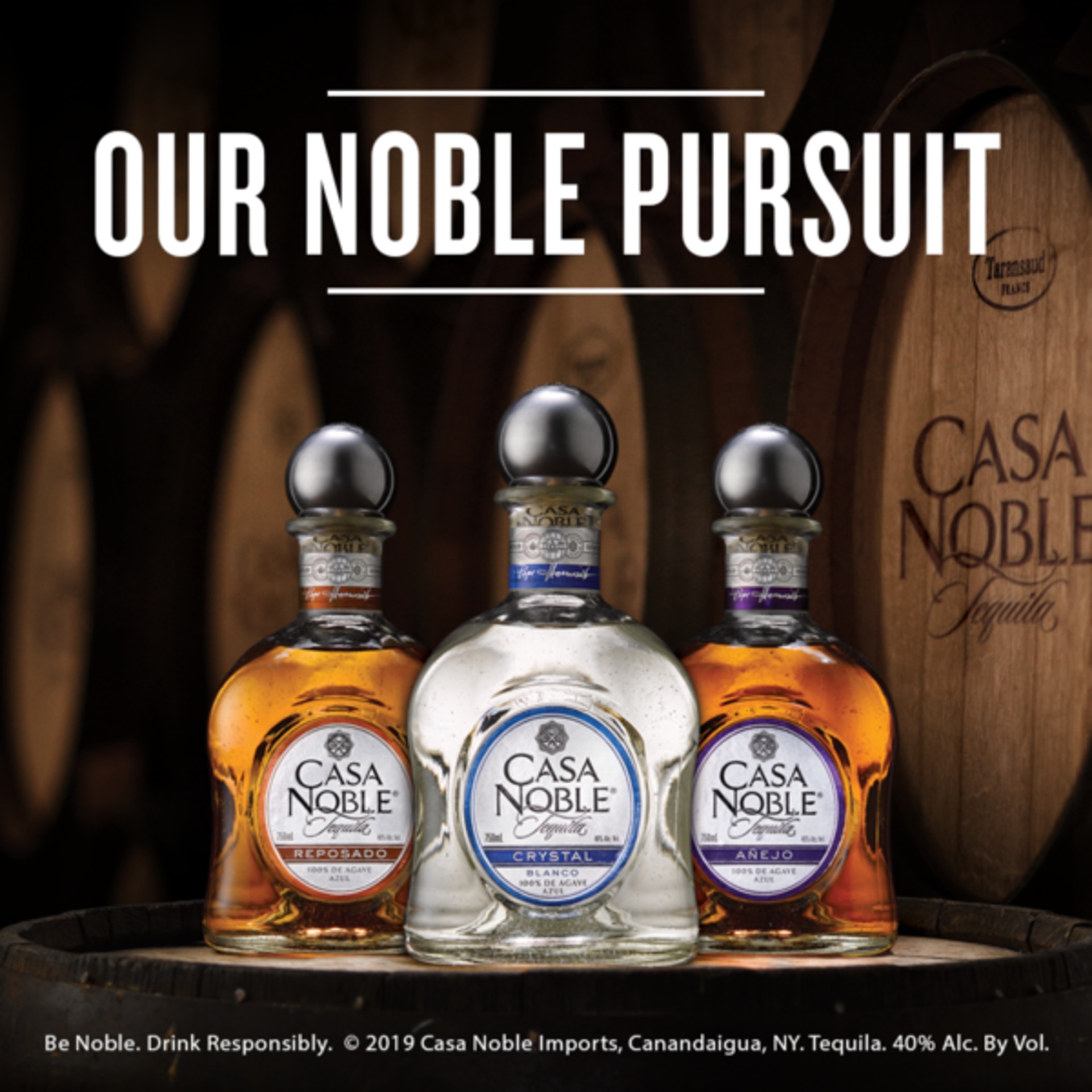 slide 5 of 7, Casa Noble Reposado Single Barrel Tequila, 750 ml