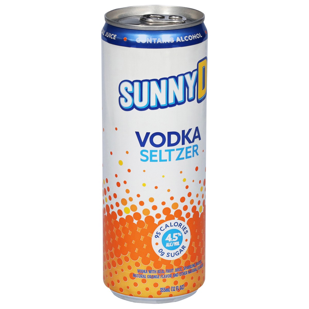 slide 11 of 11, Sunny D Vodka Seltzer 12 fl oz, 12 fl oz