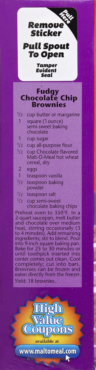 slide 2 of 5, Malt-O-Meal Hot Wheat Cereal 36 oz, 36 oz