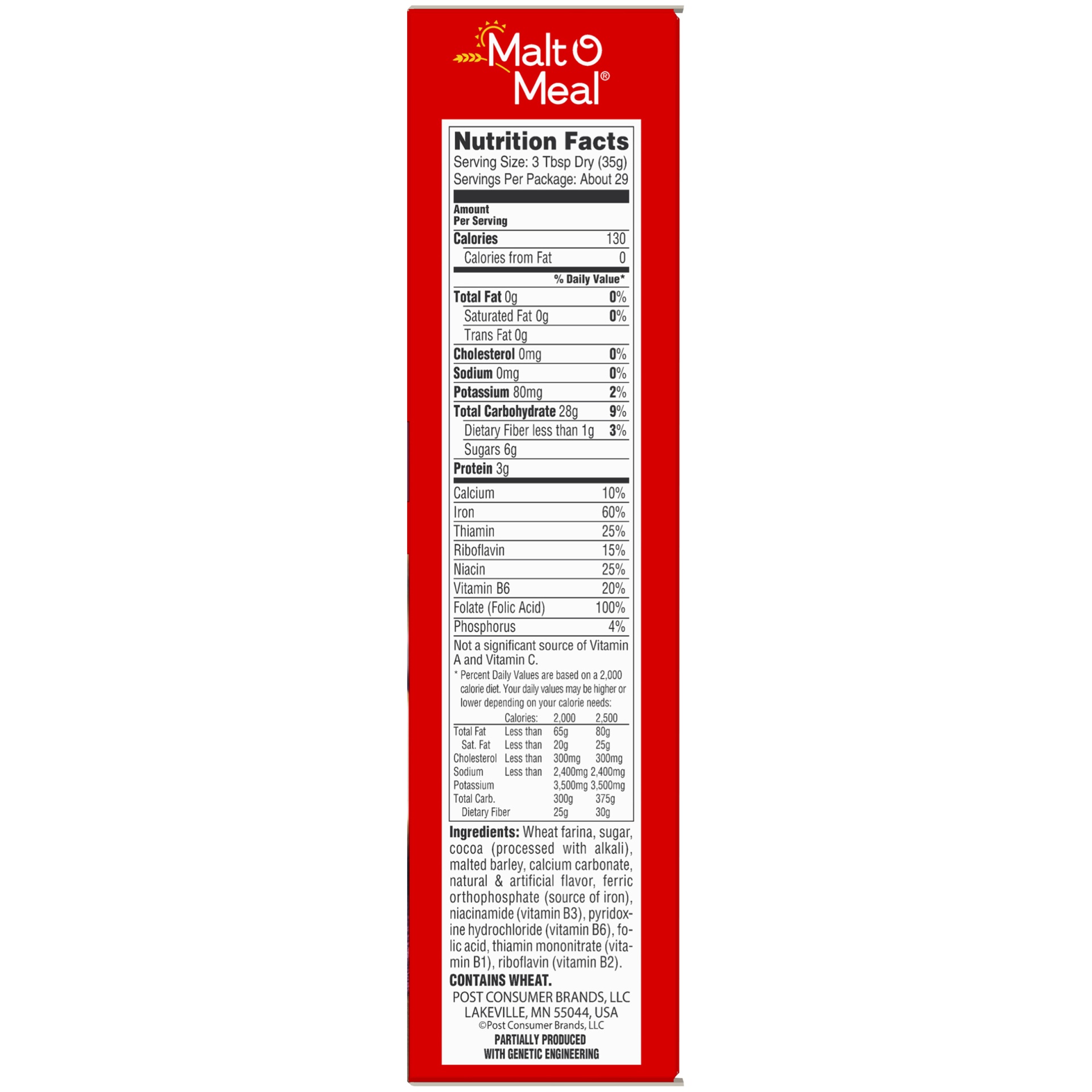 Malt-O-Meal Chocolate Hot Wheat Cereal 36 oz | Shipt