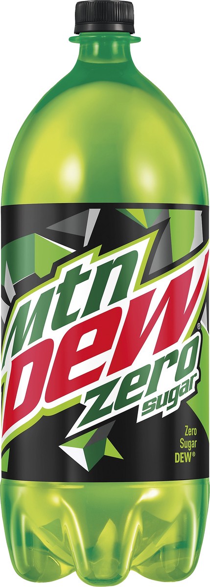 slide 3 of 3, Mountain Dew Zero Sugar Soda 2 lt, 2 liter