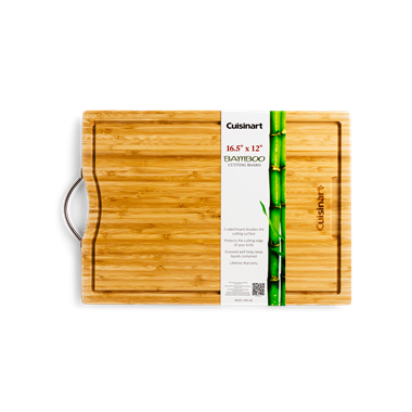 slide 1 of 1, Cuisinart 16.5-Inch Bamboo Cutting Board, 1 ct