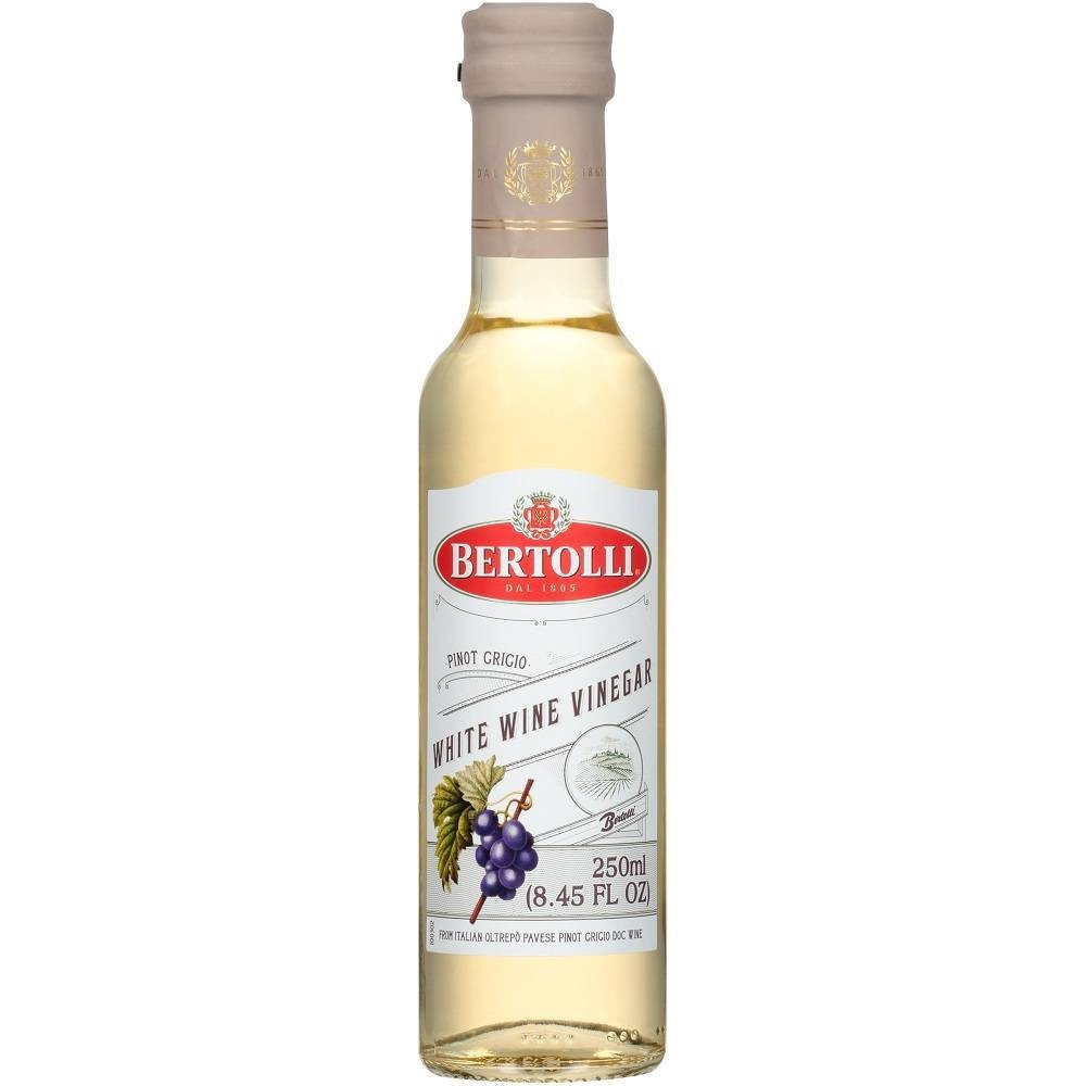 slide 1 of 1, Bertolli Pinot Grigio White Wine Vinegar, 8.5 fl oz