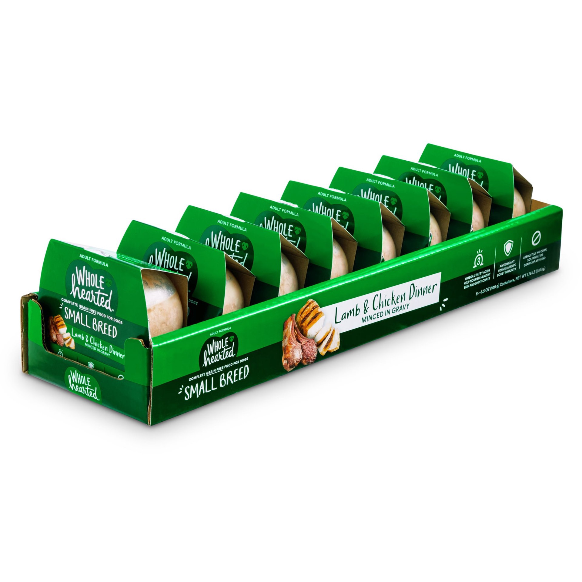 slide 5 of 6, WholeHearted Whd-Dog 3.5z Cup Lamb & Chkn, 1 ct