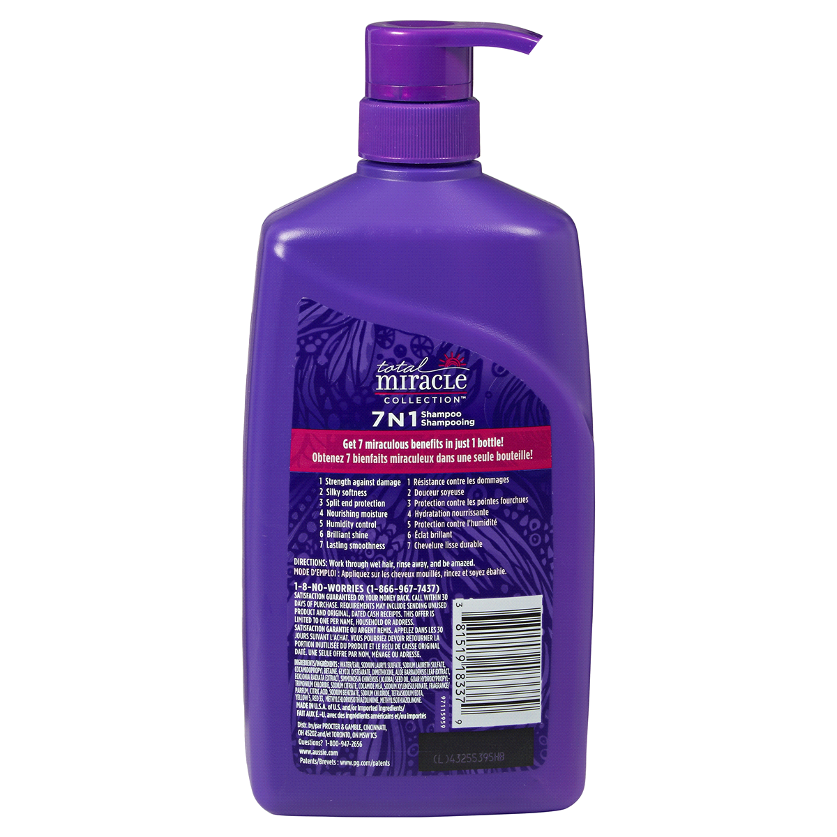 Aussie Total Miracle shampoo 26.2 oz Shipt