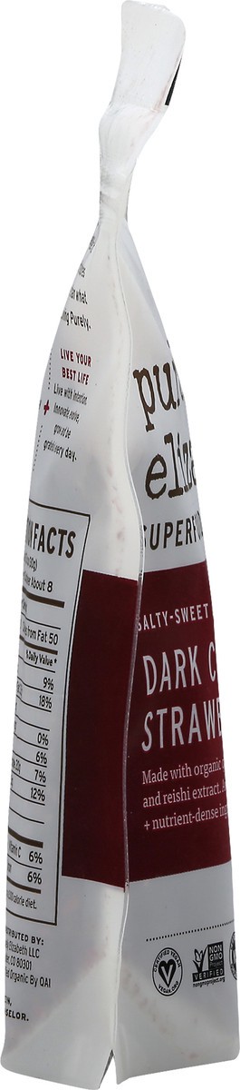 slide 5 of 8, Purely Elizabeth Dark Chocolate Strawberry Superfood Granola, 8 oz