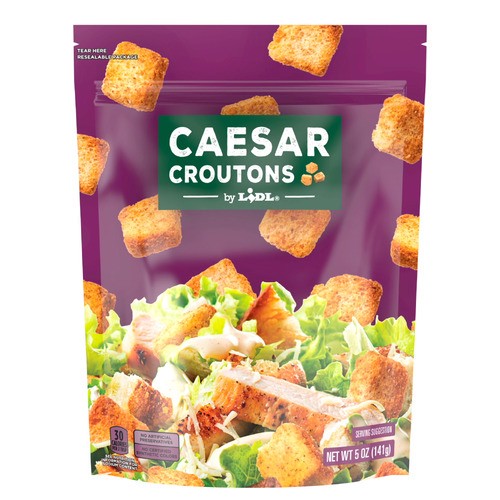 slide 1 of 1, Caesar croutons, 5 oz