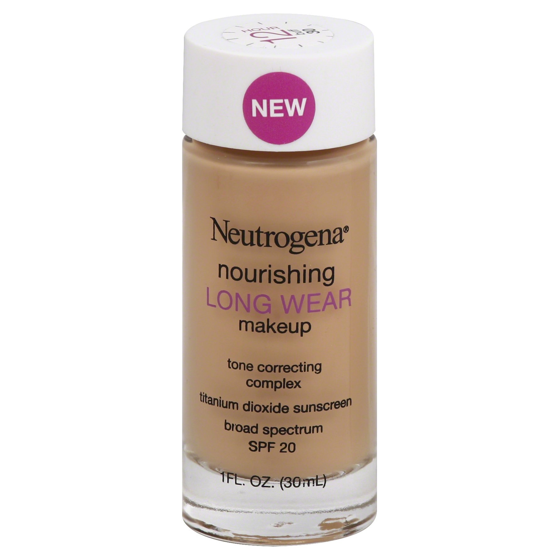 slide 1 of 6, Neutrogena Nourishing Long Wear Liquid Makeup - 30 Buff, 1 oz