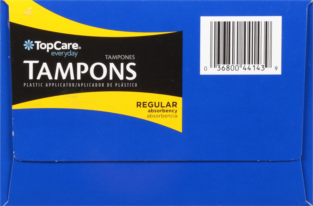 slide 4 of 9, TopCare Tampons, 36 ct