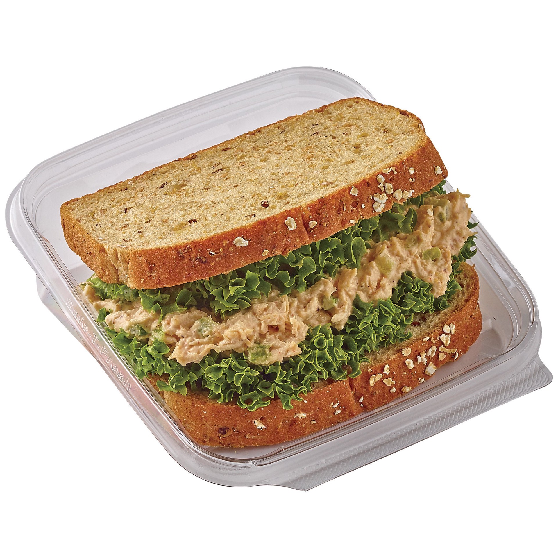 slide 1 of 1, Meal Simple by H-E-B Rotisserie Chicken Salad Sandwich, 8 oz