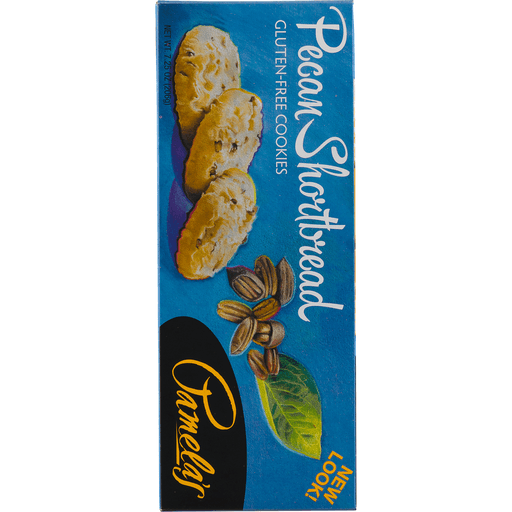 slide 7 of 8, Pamela's Gluten Free Pecan Shortbread Cookies, 7.25 oz