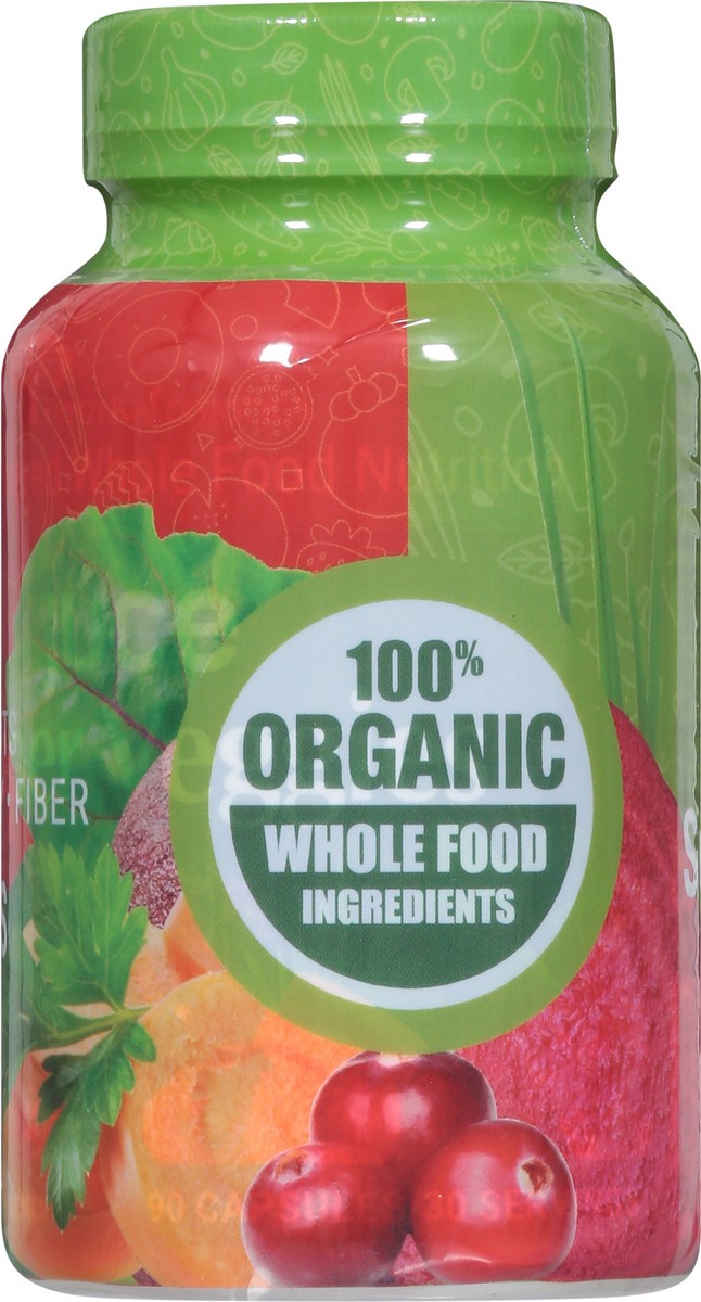 slide 12 of 12, Juce Super Veggies/Super Fruits Dietary Supplement 2 - 90 Capsule Bottles, 2 ct