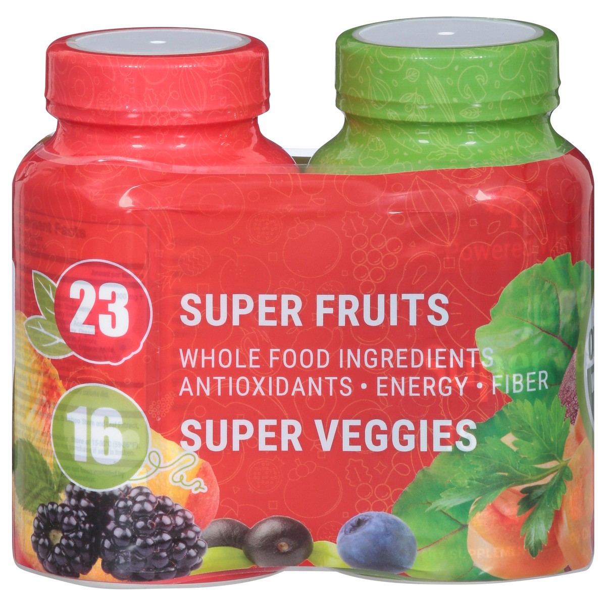 slide 5 of 12, Juce Super Veggies/Super Fruits Dietary Supplement 2 - 90 Capsule Bottles, 2 ct