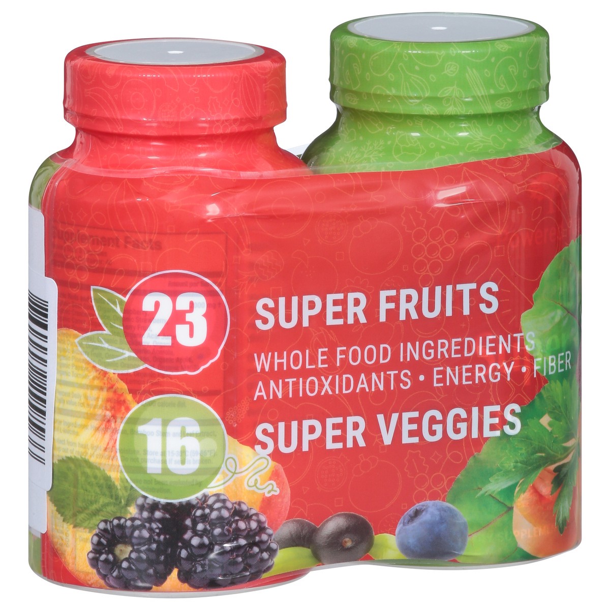 slide 8 of 12, Juce Super Veggies/Super Fruits Dietary Supplement 2 - 90 Capsule Bottles, 2 ct