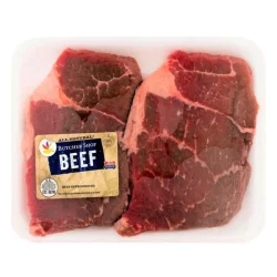 Butcher Shop Beef Bottom Round Steak Fresh