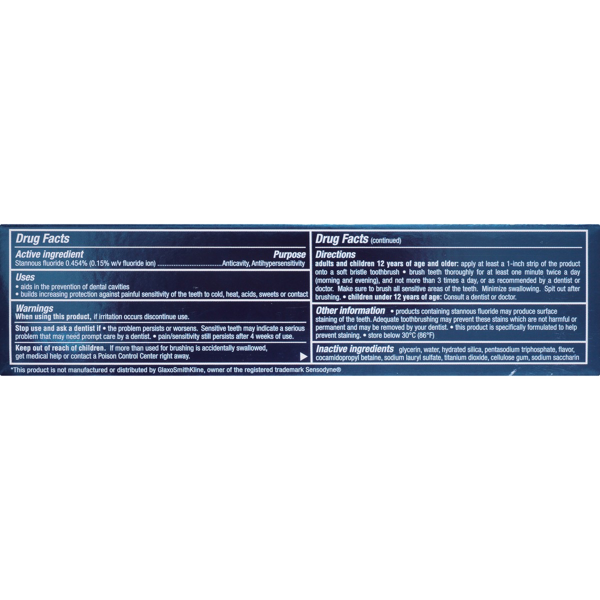 slide 6 of 9, TopCare Whitening Restore & Defend Sensitive Anticavity Toothpaste For Sensitive Teeth, 3.4 oz